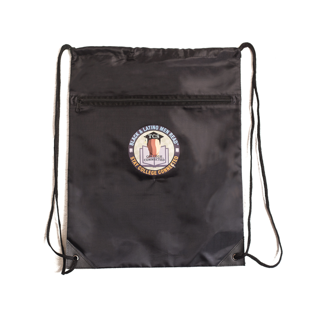 Black and Latino Men Read Cinch Bag
