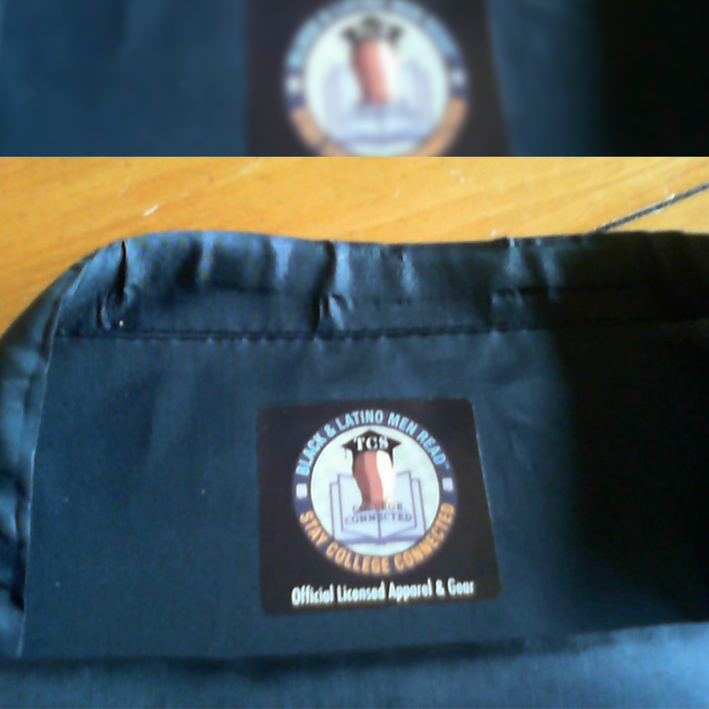 Black and Latino Men Read Cinch Bag